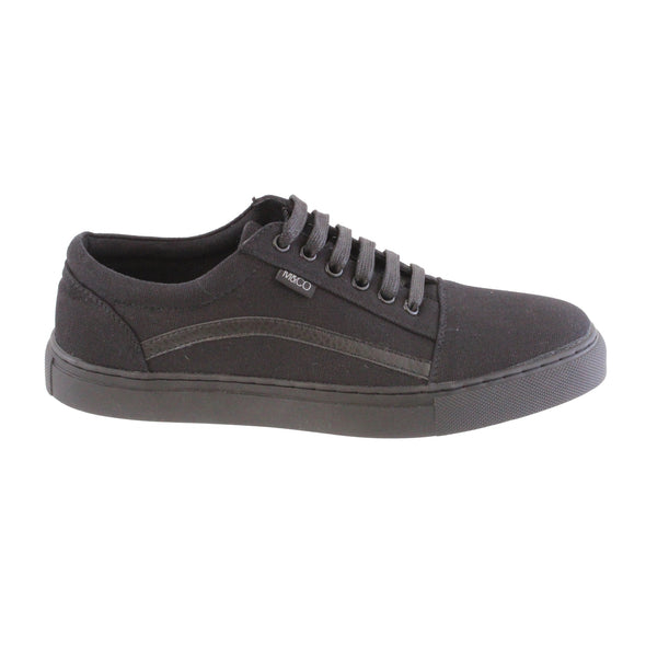 Morgan & Co MGN0790 Black Canvas Trainers