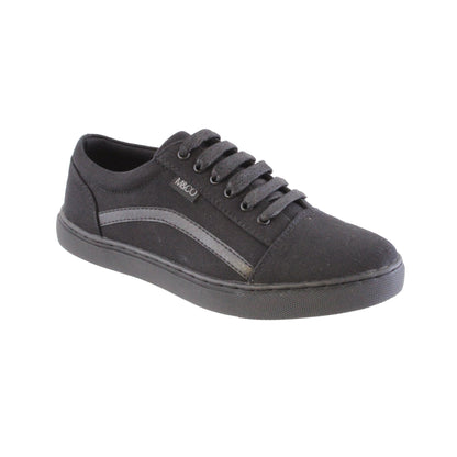 Morgan & Co MGN0790 Black Canvas Trainers