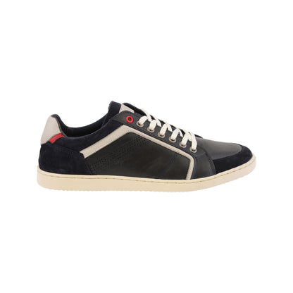 Morgan & Co MGN1238 Navy Leather Trainers