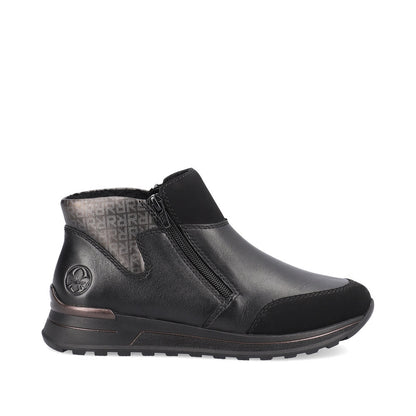 Rieker N1452-00 Black Mix H Fit Boots