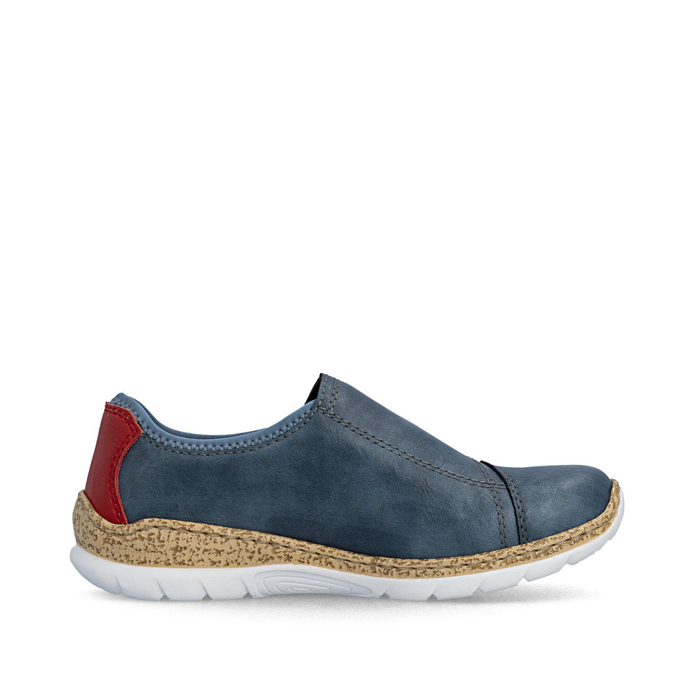 Rieker N4264-14 Denim Blue Multi F 1/2 Fit Shoes