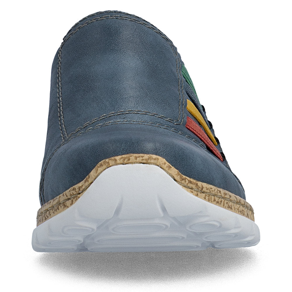 Rieker N4264-14 Denim Blue Multi F 1/2 Fit Shoes
