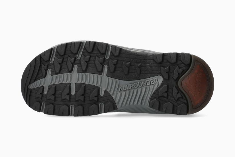 Allrounder Honduras P2006317 Black Nubuck Allrounder Velcro Sandals