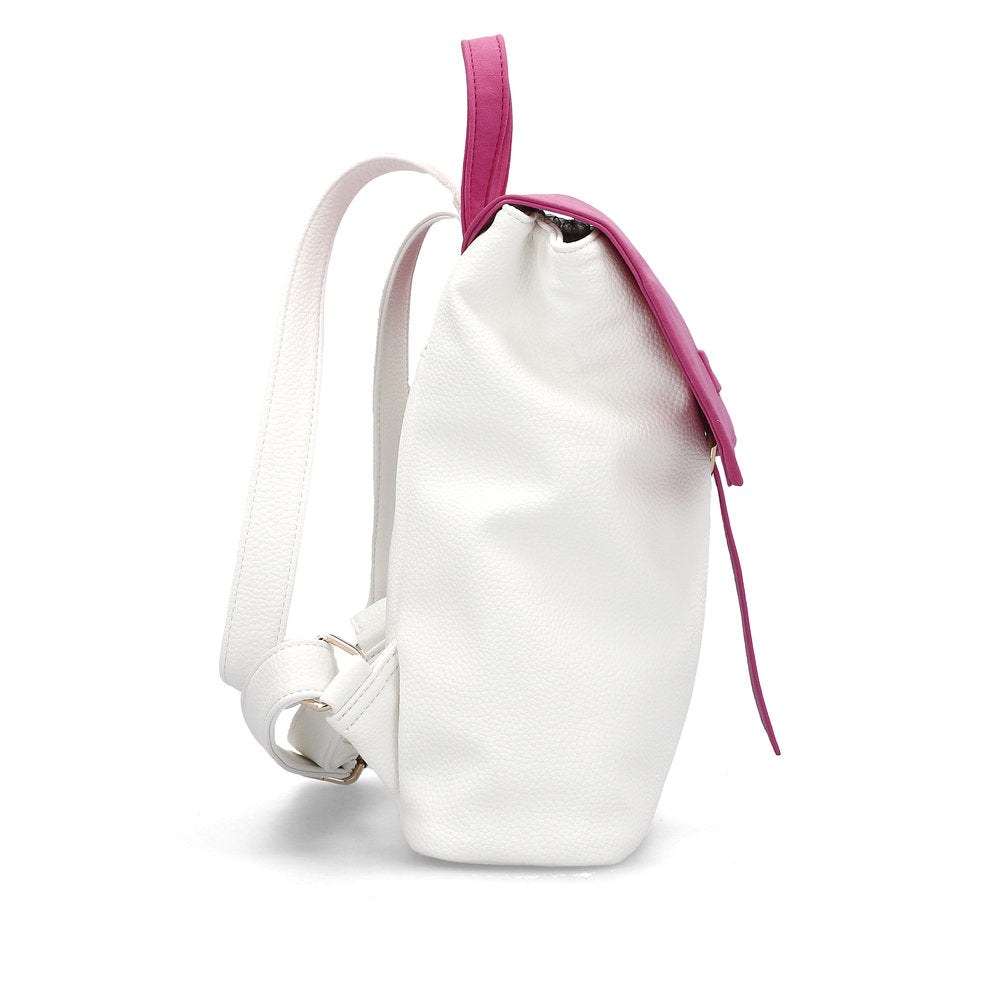 Remonte Q0526-80 White & Magenta Backpack