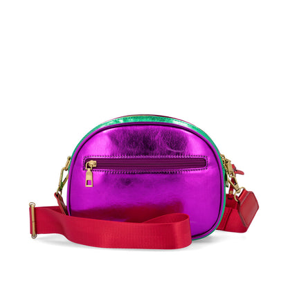 Remonte Q0634-91 Fuchsia Pink, Yellow, Green, Purple & Red Combi Crossbody Bag