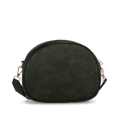 Remonte Q0647-54 Forest Green, Gold & Black Combi Crossbody Bag