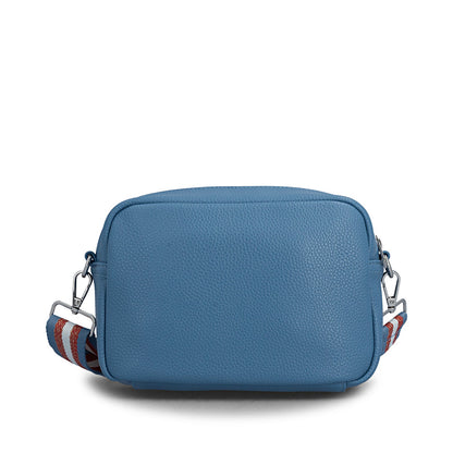 Remonte Q0671-14 White, Red & Jeans Blue Handbag
