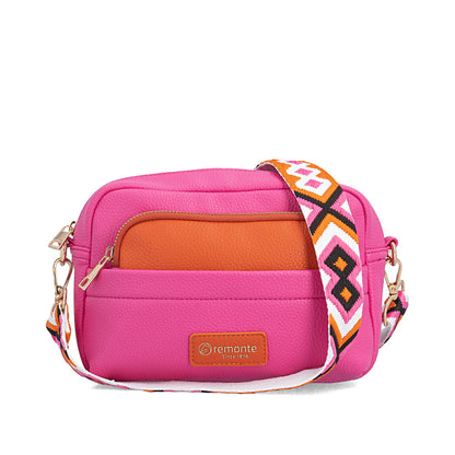 Remonte Q0671-31 Fuchsia & Orange Handbag