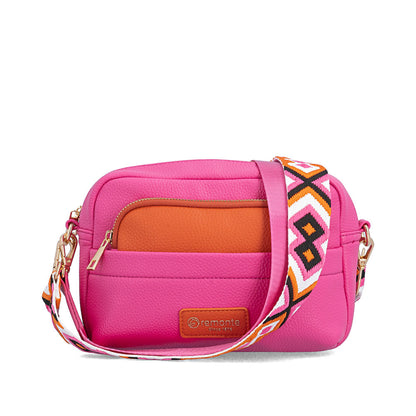 Remonte Q0671-31 Fuchsia & Orange Handbag