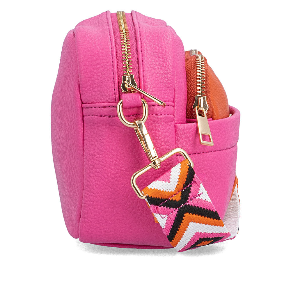 Remonte Q0671-31 Fuchsia & Orange Handbag