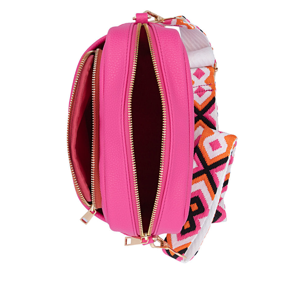 Remonte Q0671-31 Fuchsia & Orange Handbag