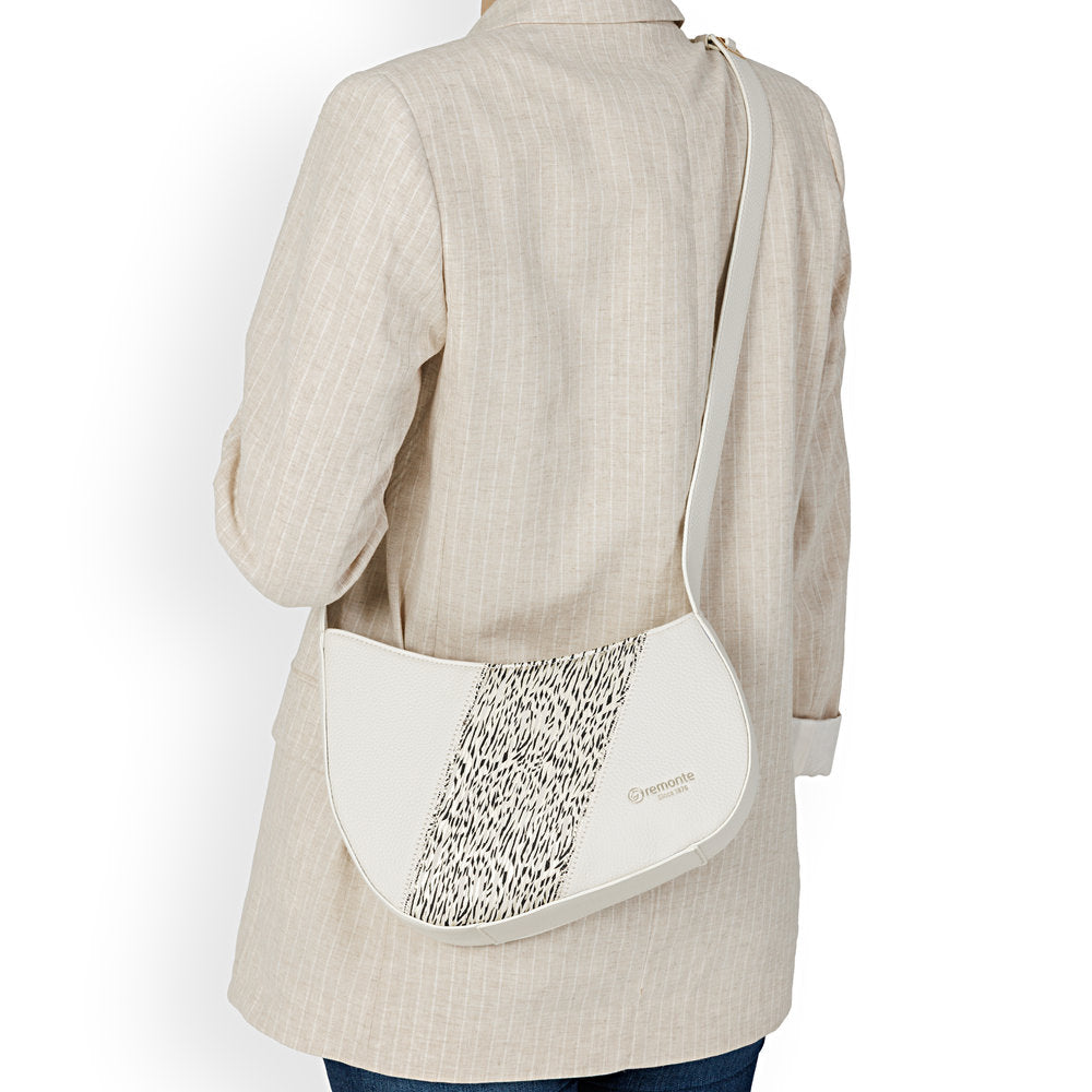 Remonte Q0672-61 Cream, Gold & Black Handbag