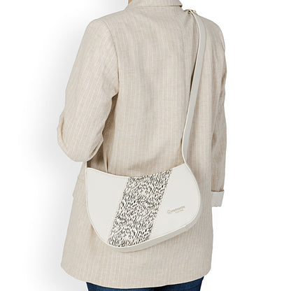 Remonte Q0672-61 Cream, Gold & Black Handbag