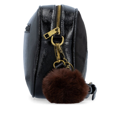 Remonte Q0674-00 Black & Gold Cross Body Bag