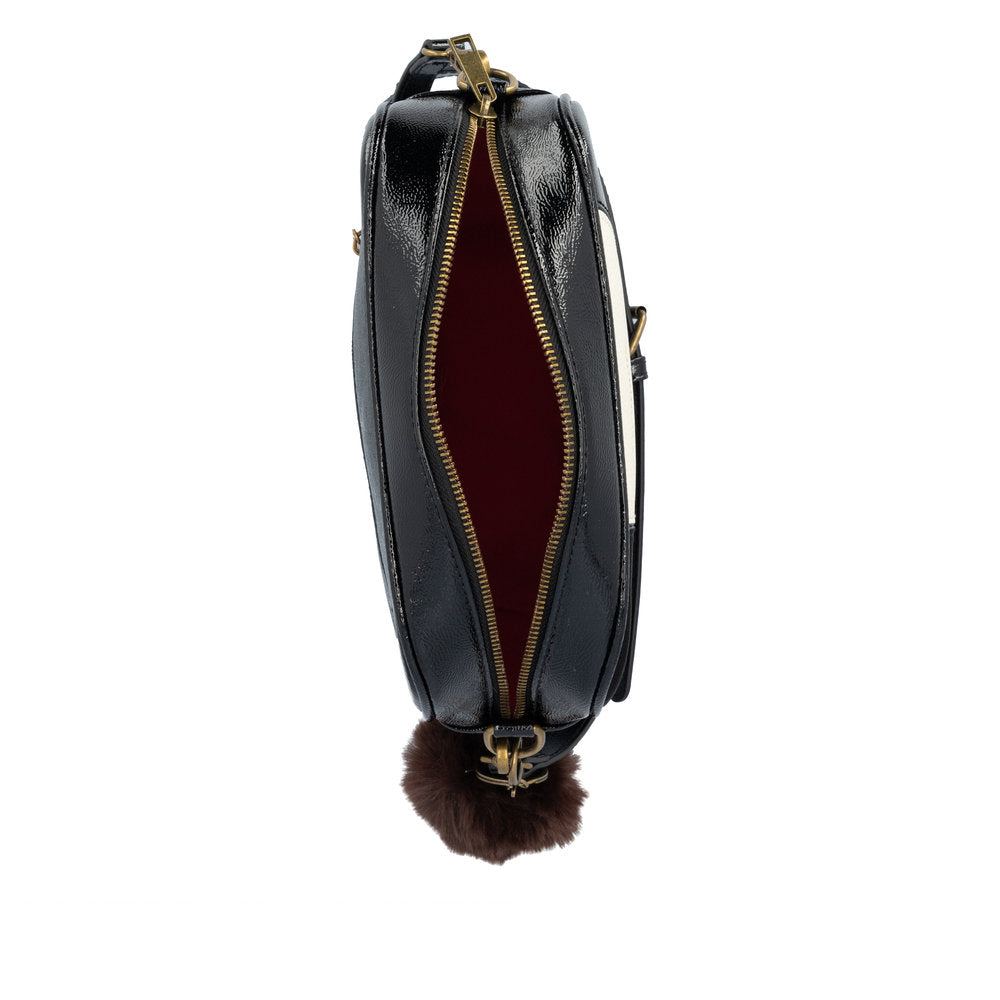Remonte Q0674-00 Black & Gold Cross Body Bag