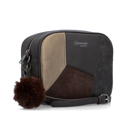 Remonte Q0674-25 Brown & Bronze Combi Handbag