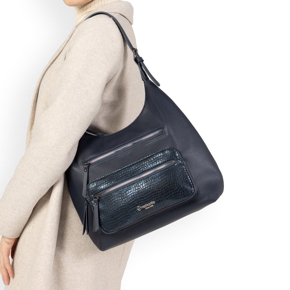 Remonte Q0725-14 Black & Navy Handbag