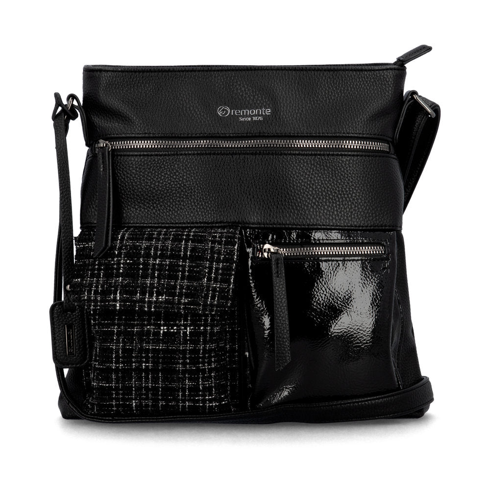 Remonte Q0729-01 Black,& White Handbag