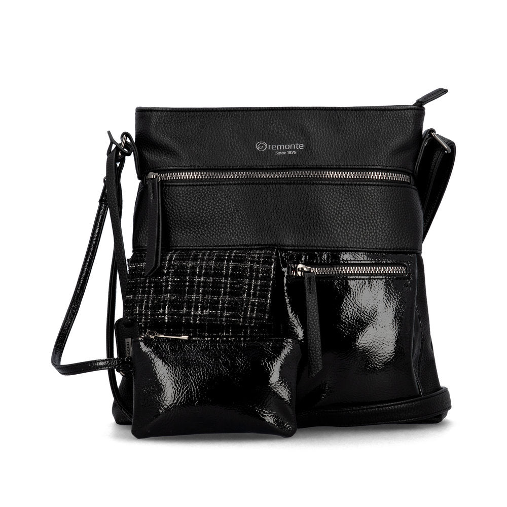 Remonte Q0729-01 Black,& White Handbag
