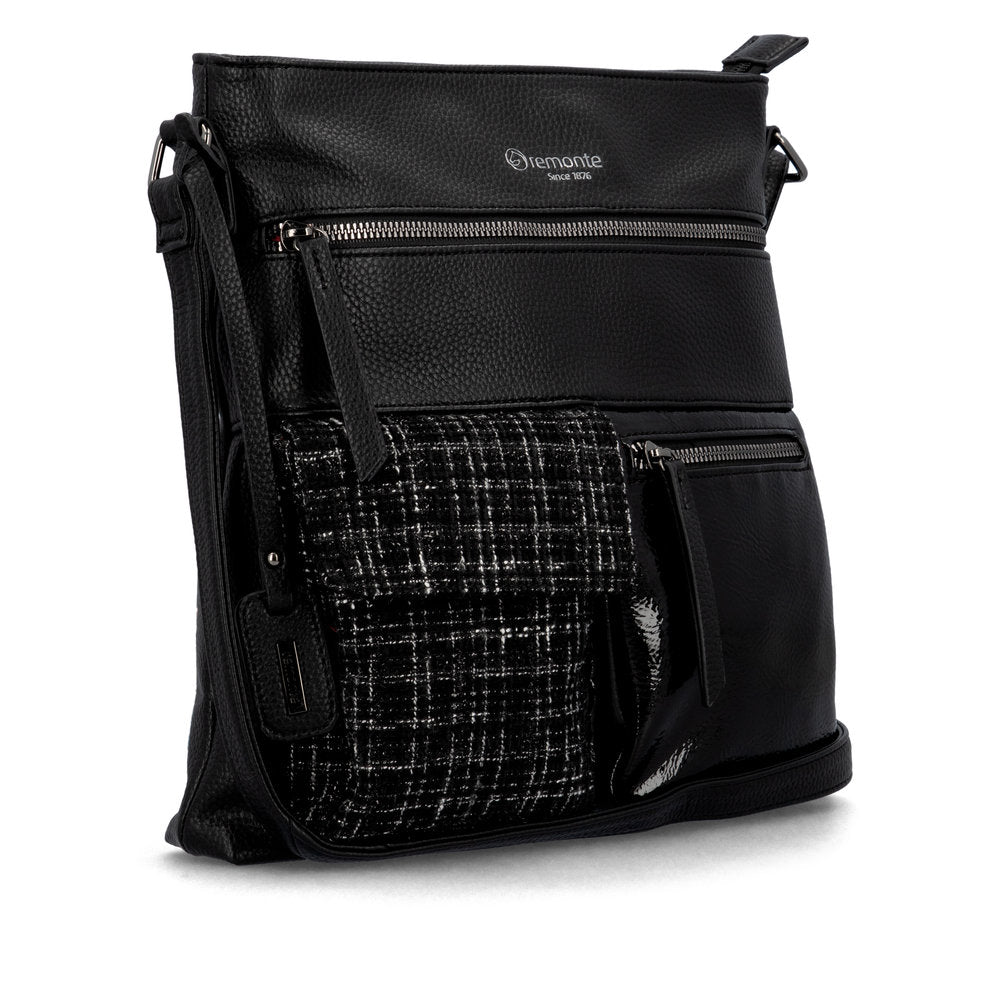 Remonte Q0729-01 Black,& White Handbag