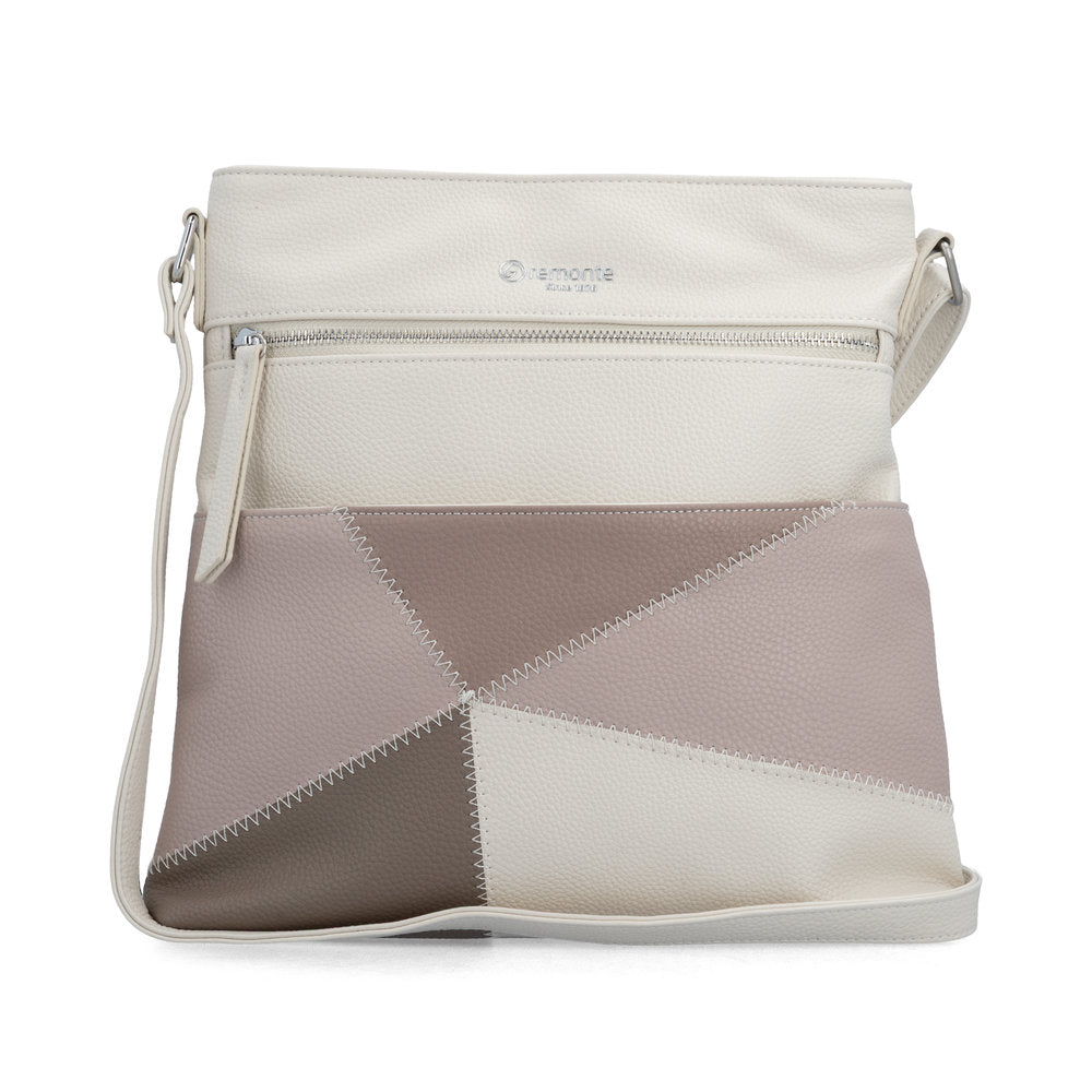 Remonte Q0735-60 Cream, Blush & Dark Rose Combi Handbag