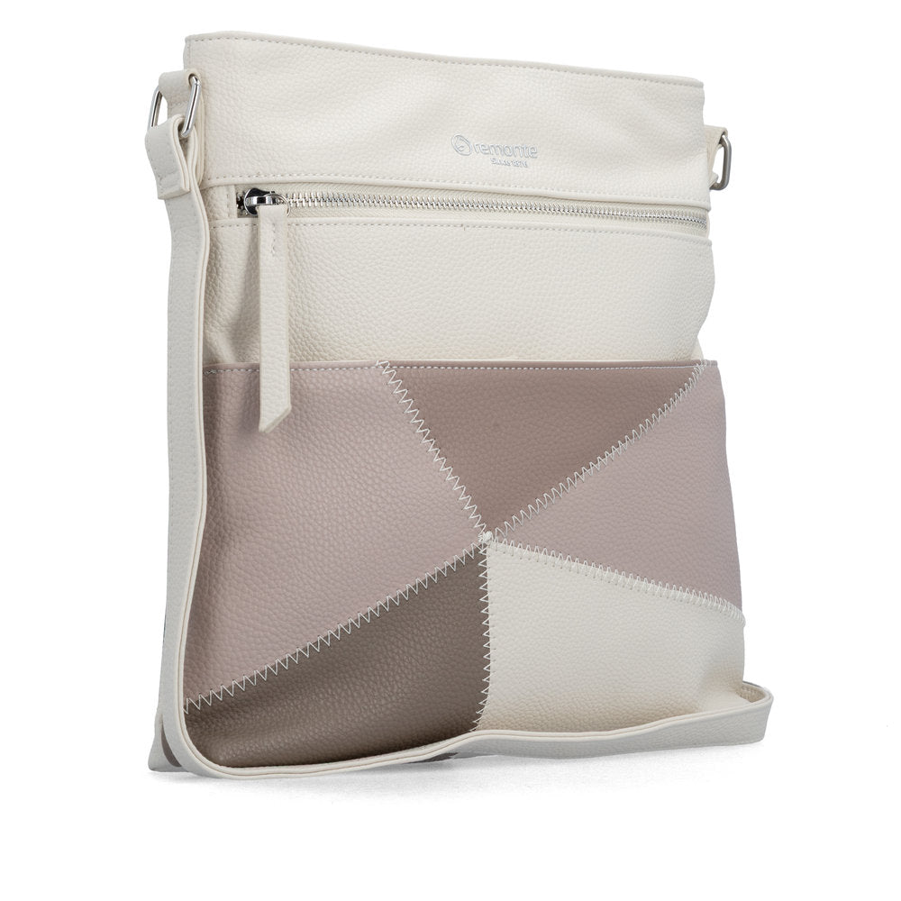 Remonte Q0735-60 Cream, Blush & Dark Rose Combi Handbag