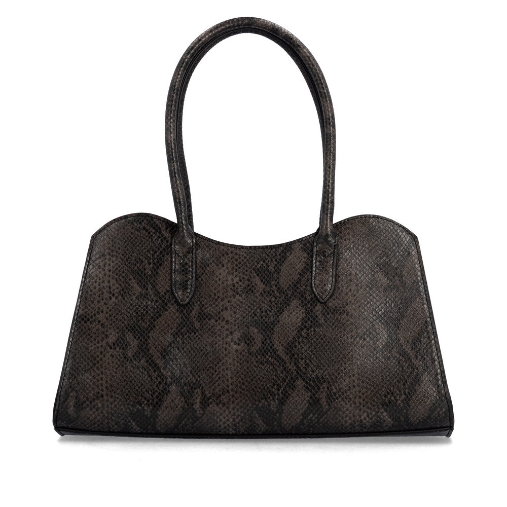 Remonte Q0741-45 Black Smoke Snake Print Handbag
