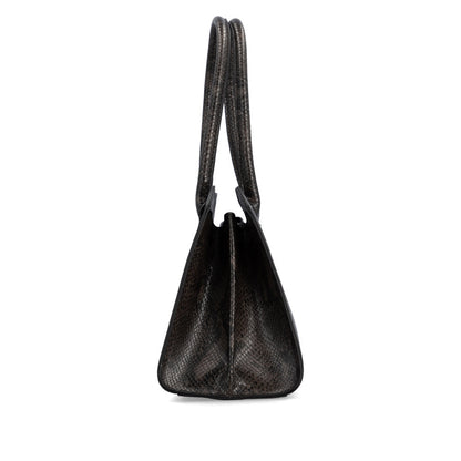 Remonte Q0741-45 Black Smoke Snake Print Handbag