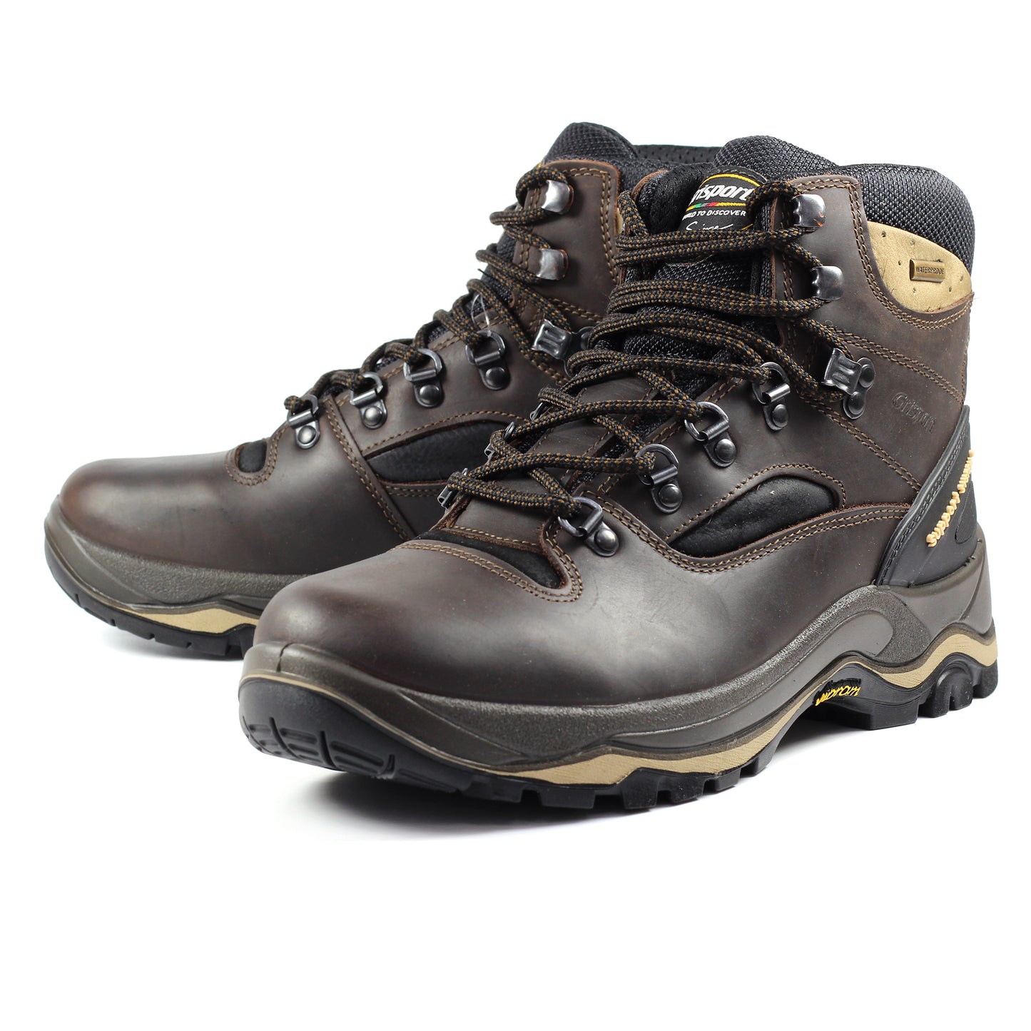 Grisport CMG614BR Quatro Brown Waterproof Hiking Boots