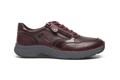 G Comfort R-5189-1R Medoc Burgundy Combi Ultra Light Trainers - Rolling Fitness