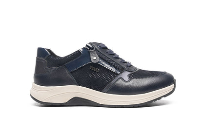 G Comfort R-5189-3L Navy Combi Ultra Light Trainers - Rolling Fitness