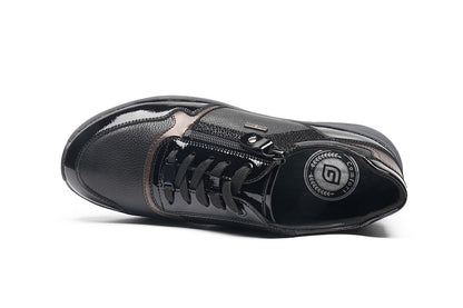 G Comfort R-5189-3S Black Combi Ultra Light Trainers - Rolling Fitness