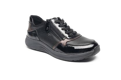 G Comfort R-5189-3S Black Combi Ultra Light Trainers - Rolling Fitness