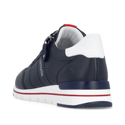Remonte R6705-15 Navy & White G Fit Trainers with Zip