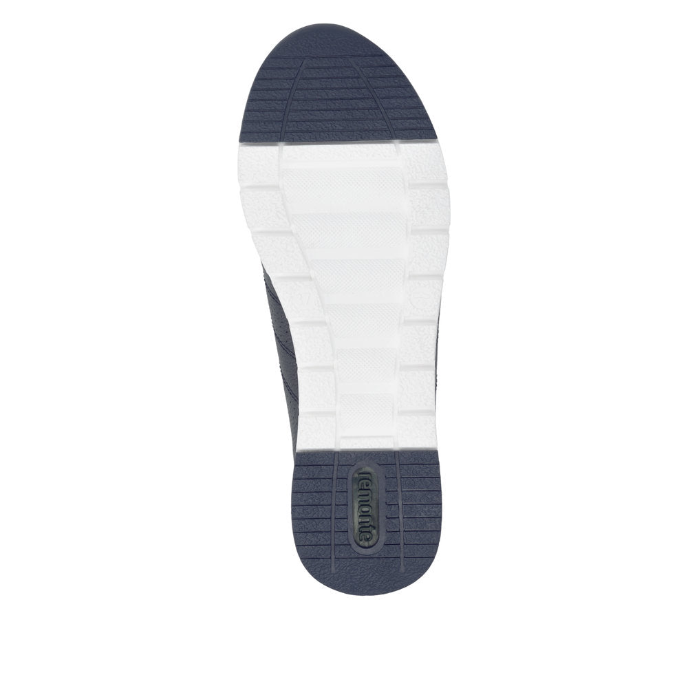 Remonte R6705-15 Navy & White G Fit Trainers with Zip