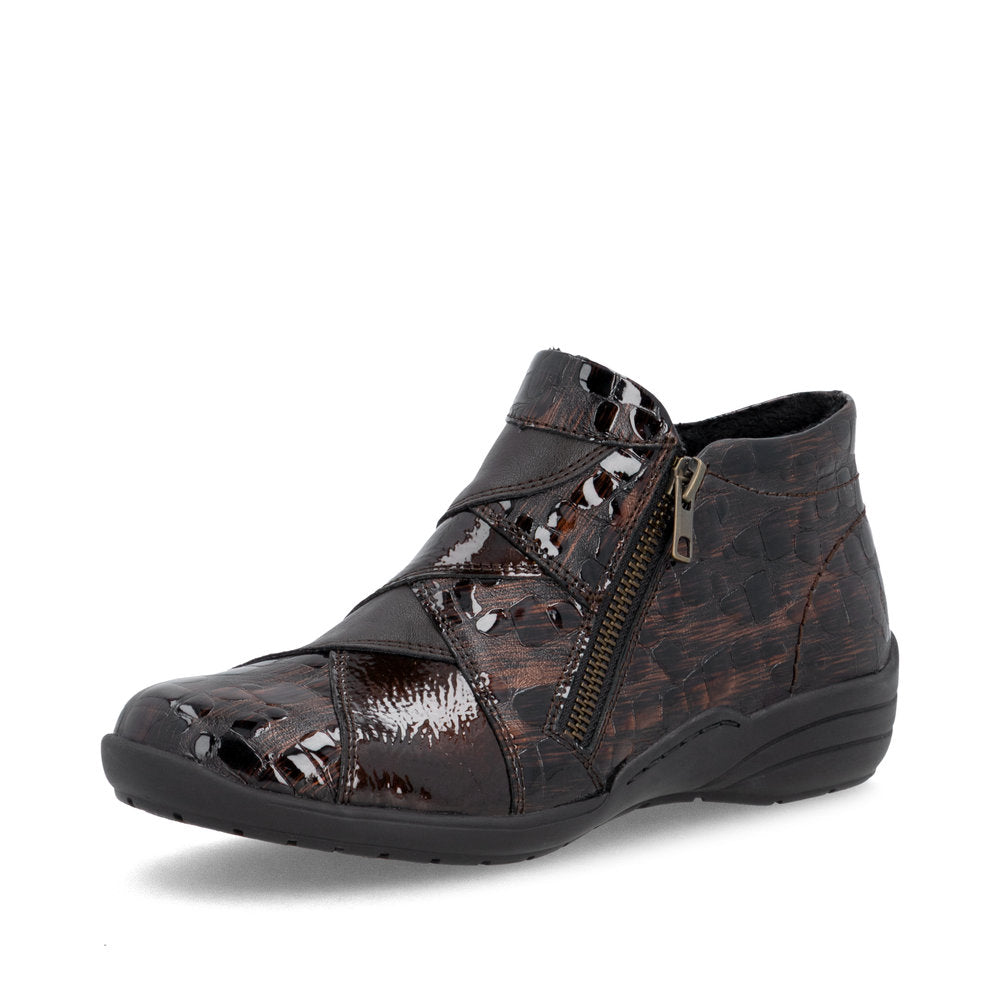 Remonte R7674-25 Brown Orange Mix H Fit Boots