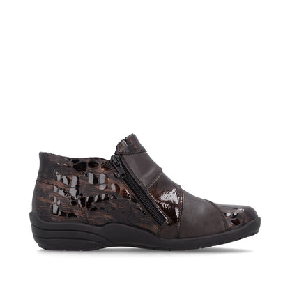 Remonte R7674-25 Brown Orange Mix H Fit Boots