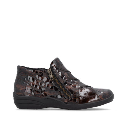 Remonte R7674-25 Brown Orange Mix H Fit Boots
