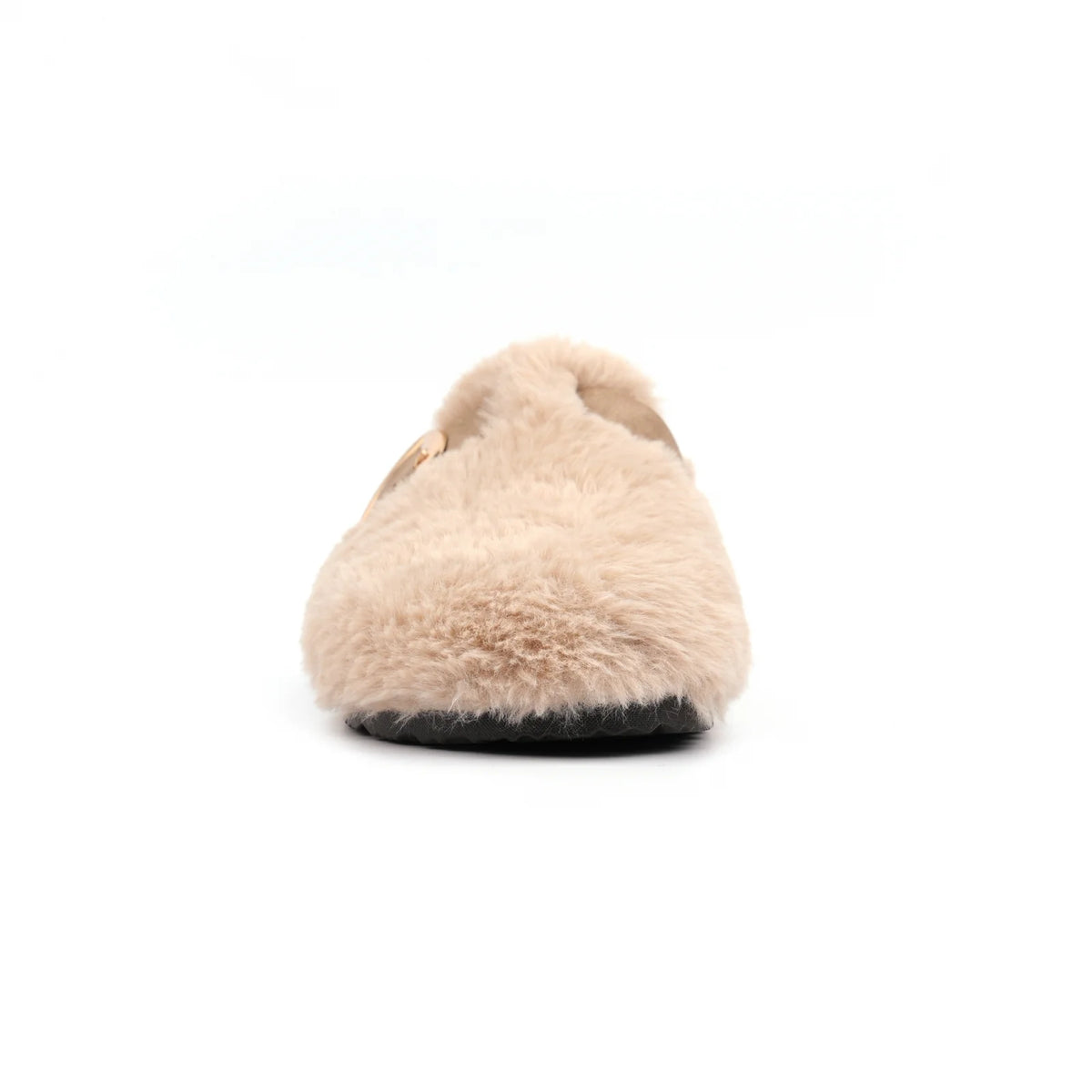 Lunar KLC002 BG Rhianna Beige Mule Slippers