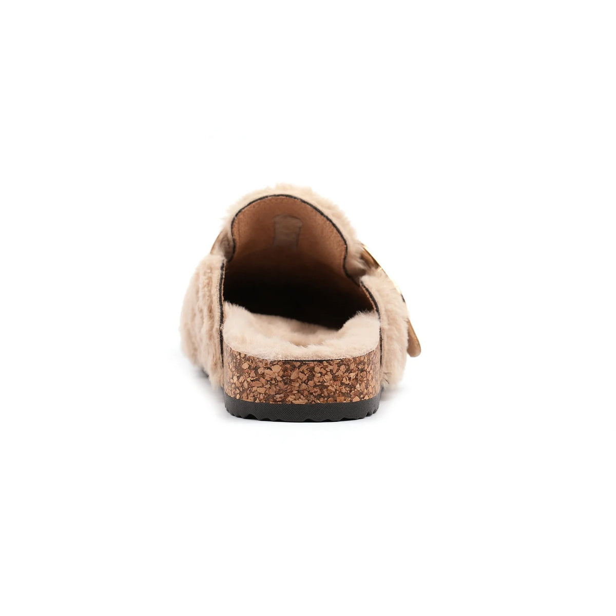 Lunar KLC002 BG Rhianna Beige Mule Slippers