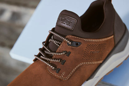 Rieker 06050-22 Brown H Fit Slip On Shoes