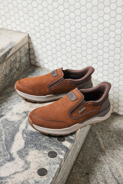 Rieker TEX 06052-22 Brown H Fit Slip On Shoes