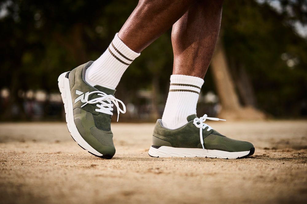 Rieker Soft 09100-54 Olive Lace Sneakers