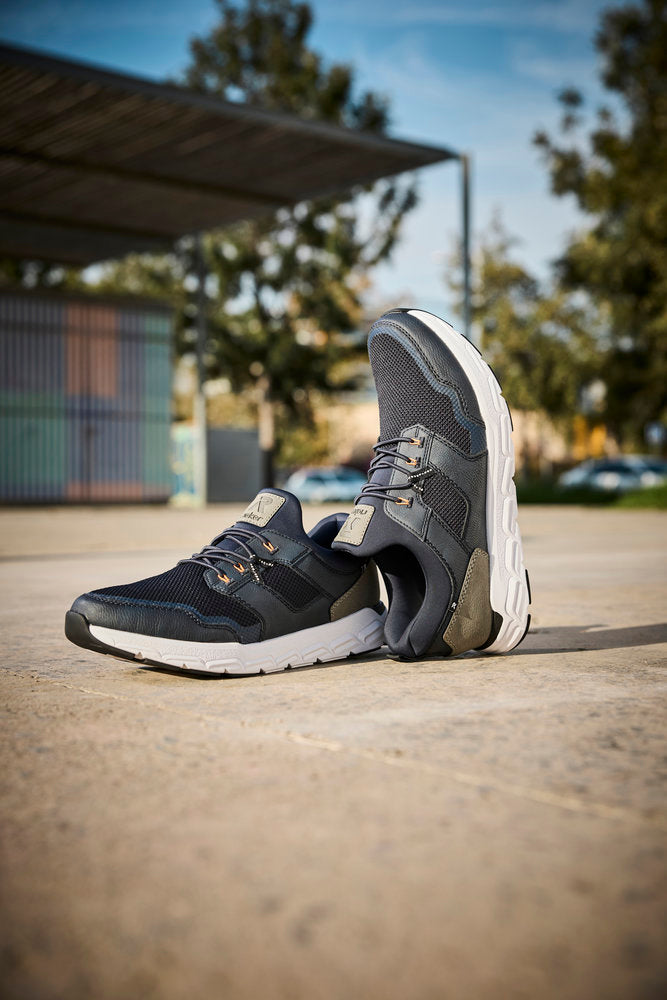 Rieker Soft 09102-14 Navy Slip On Sneakers