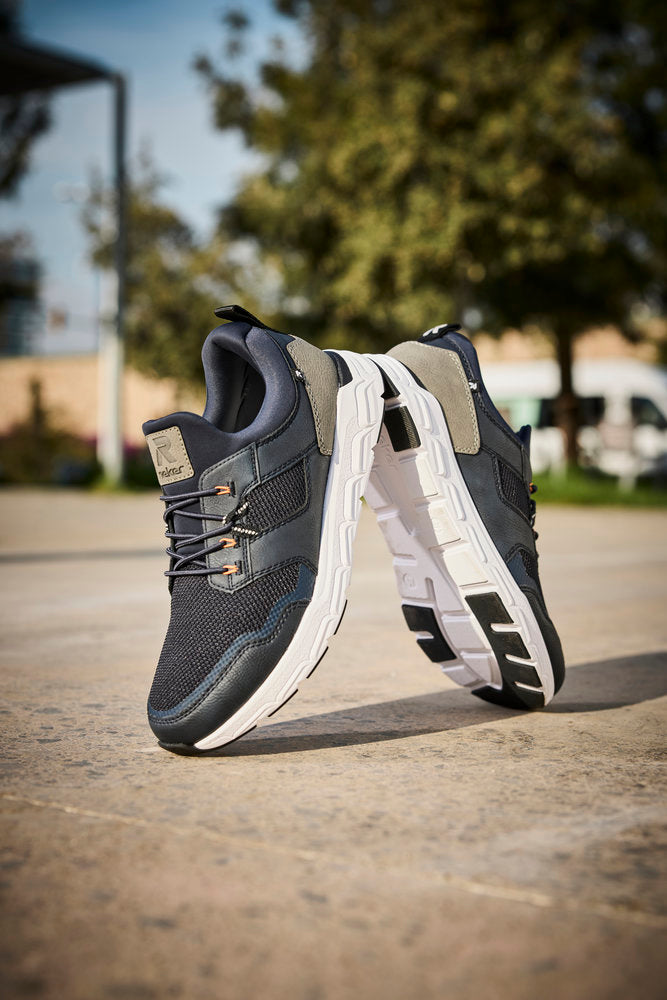 Rieker Soft 09102-14 Navy Slip On Sneakers