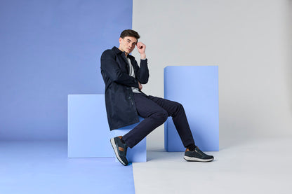 Rieker 11505-14 Navy H Fit Shoes