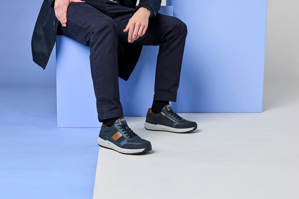 Rieker 11505-14 Navy H Fit Shoes