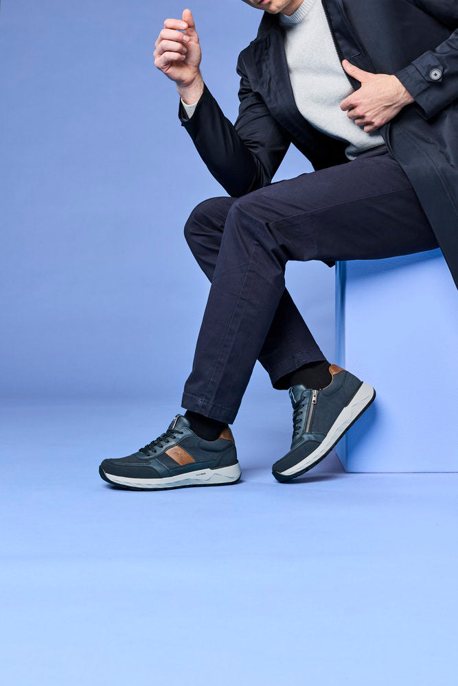 Rieker 11505-14 Navy H Fit Shoes