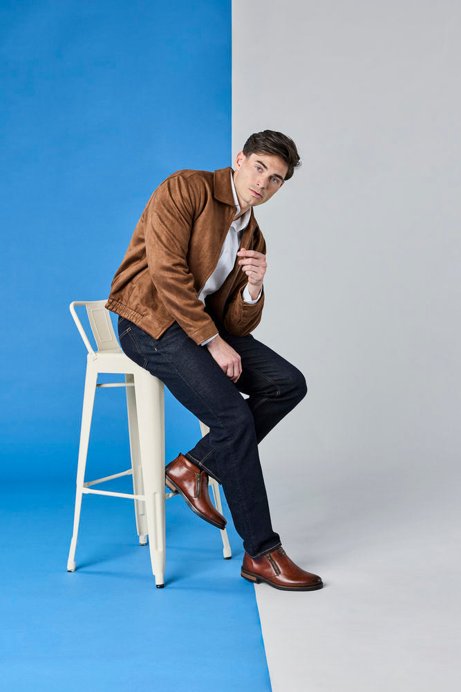 Rieker TEX 14656-24 Tan Ankle Boots