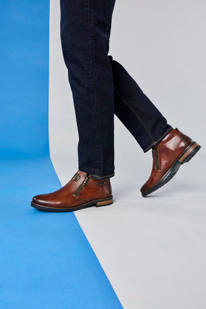 Rieker TEX 14656-24 Tan Ankle Boots